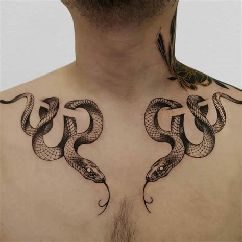 snake tattoos for men